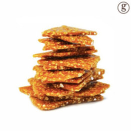 Brittles, caramel sésame sarrasin
