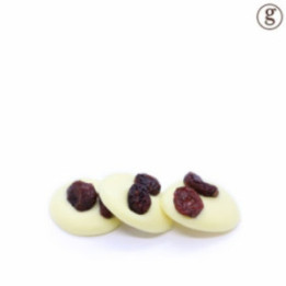 Galets au chocolat blanc et cranberry
