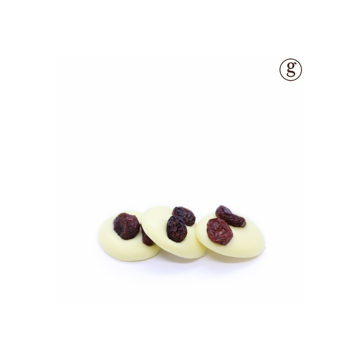 Galets au chocolat blanc et cranberry