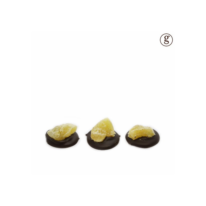 Galets au chocolat noir et au gingembre