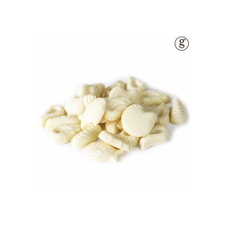 Fritures au chocolat blanc