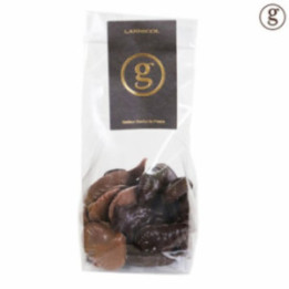 Fritures au chocolat au lait et noir